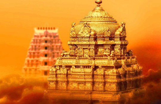 The Amazing Golden Gopuram Of Tirumala Temple